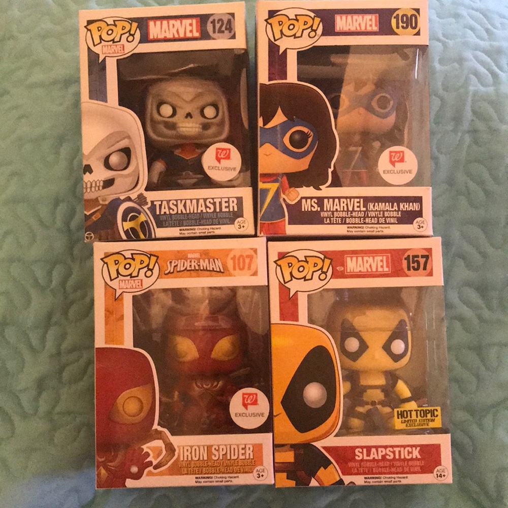 Funko Pop Marvel Lot